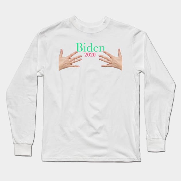 Jennifer aniston biden 2020 Long Sleeve T-Shirt by TshotDesign